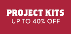 Turning Project Kits up to 40% off