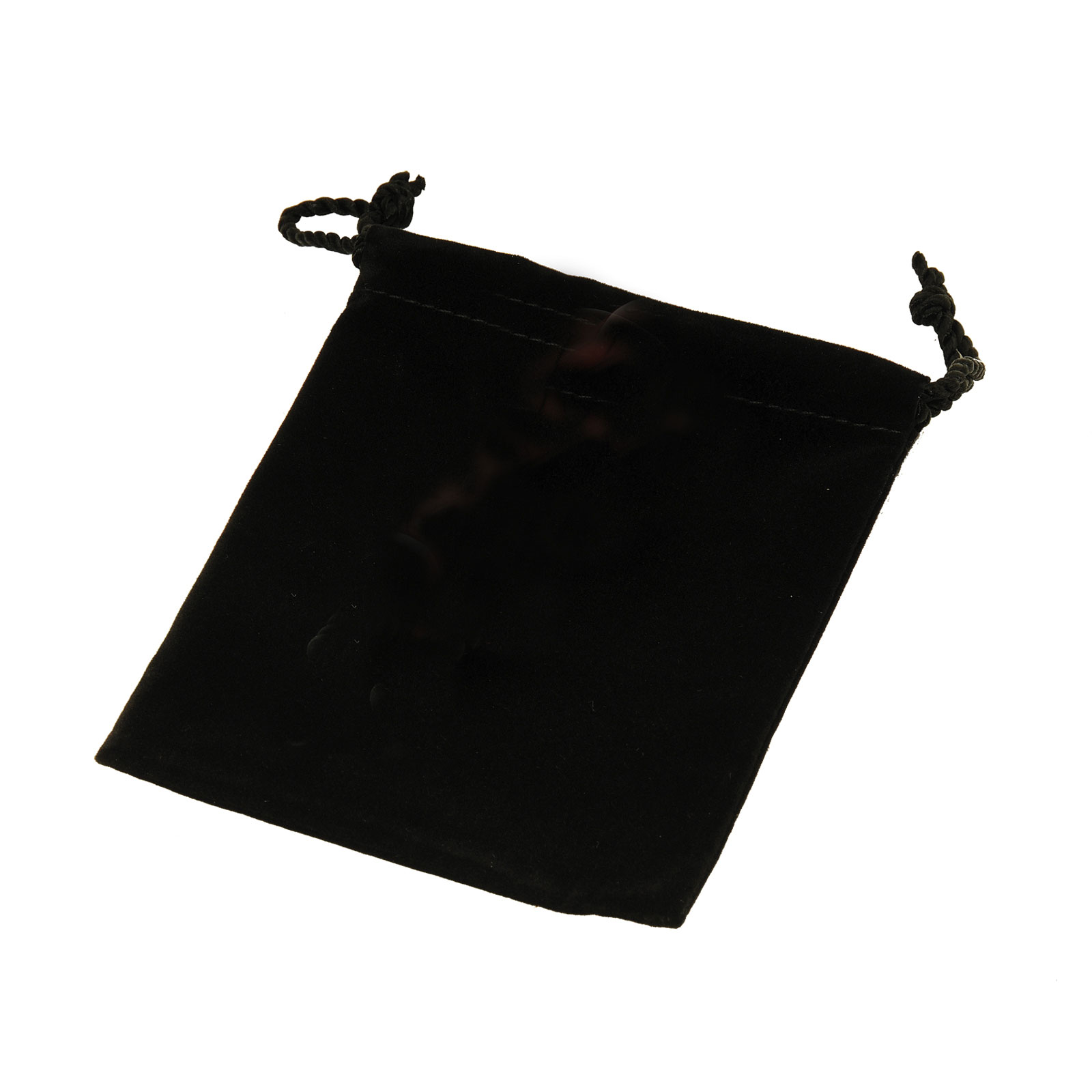 Drawstring Black Felt Pouch at Penn State Industries