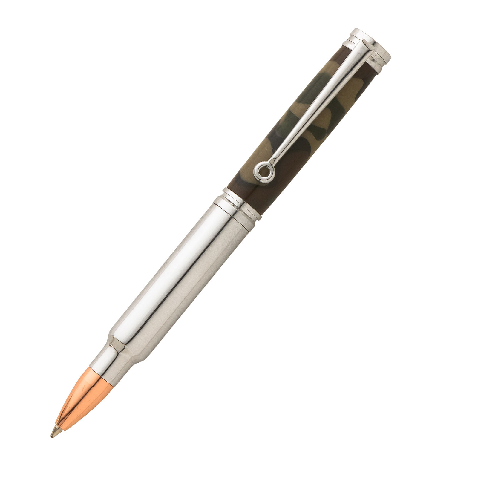 Magnum Bullet Cartridge Chrome Twist Pen Kit at Penn State Industries