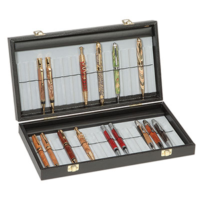 32 Pen Display Case with Lid: Wider Pens at Penn State Industries