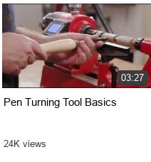 Pen Turning Tool Basics