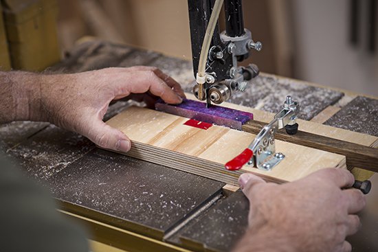 How to build a simple jig to cut pen blanks to length