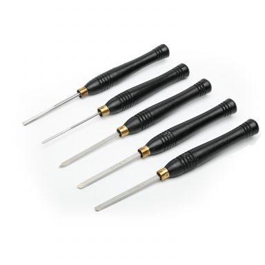 Set of 5 Mini  Benjamins Best HSS Lathe Chisel Set