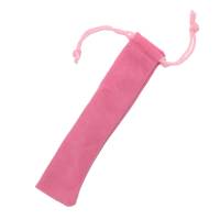 Pink Felt Pen Drawstring Pouch