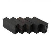 10 Pack Pre-Tubed 7mm African Blackwood EZ Blanks:  9/16 in. x 9/16 in. x 2-1/32 in.