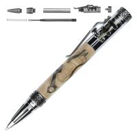 Mechanics Pen Inlay Kit and Gearshift Chrome Pen Kit Combo Pack