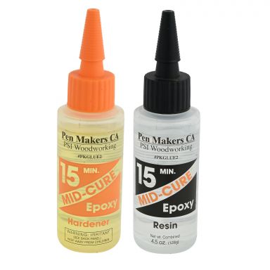 Mid-Cure 15 Minute 2 Part Epoxy - 4.5oz.