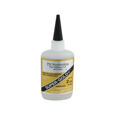 Super-Gold Medium Odorless CA Glue - 2oz.