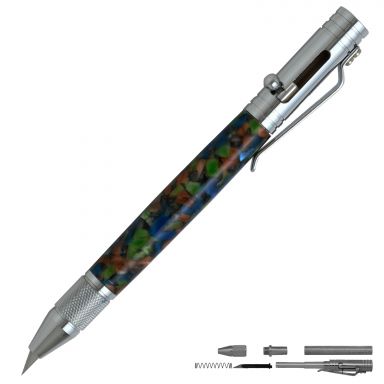 Precision Bolt Action Chrome Hobby Knife Kit