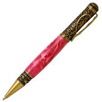 Love Twist Pen Kit in Antique Brass