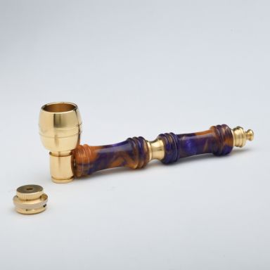 Smoking Pipe XL Jumbo Bowl Kit in Brass