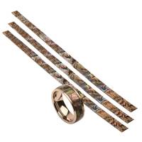 Abalone Natural Strip - 3 Pack, 6mm wide for 8mm Inlay Ring