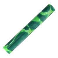 Aquabright Light and Dark Green 3/4 in. x 3/4 in. x 5 in. Pen Blank