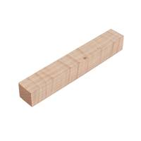 Stabilized Clear Curly Maple 3/4in. X 3/4in. X 5in. Pen Blank