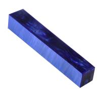 Kirinite Deep Blue Pearl 3/4 in. x 3/4 in. x 5 in. Pen Blank