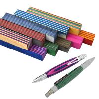 Spectraply 10 Pack Assorted 3/4in. x 3/4in. x 5in. Pen Blanks