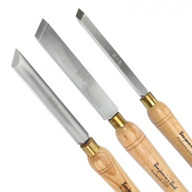 Set of 3 Benjamins Best HSS Skew Chisels