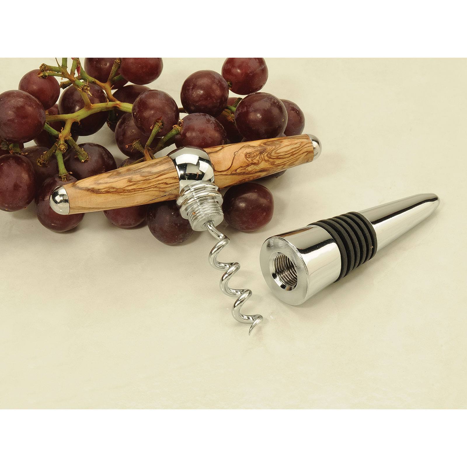 Truro Gold Bottle Opener & Cork Screw Set