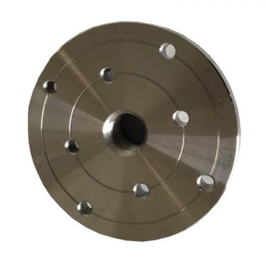 4 in. Steel Lathe Faceplate: 1 in. x 8tpi