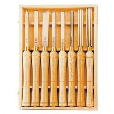 Set of 8 Benjamins Best HSS Lathe Chisel Set