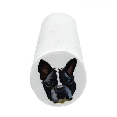 PolyClay Cane Doggie Face French Bulldog