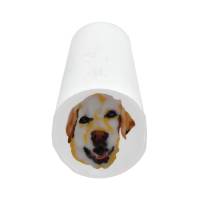 PolyClay Cane Doggie Face Yellow Lab