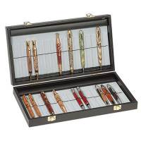 32 Pen Display Case with Lid: Wider Pens