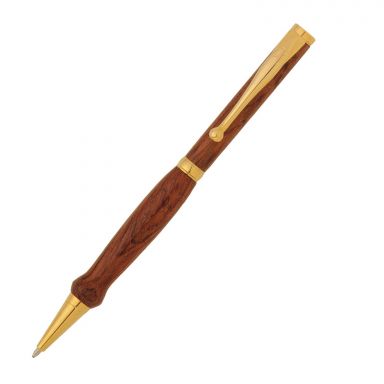 Slimline Gold Titanium Nitride Twist Pen Kit