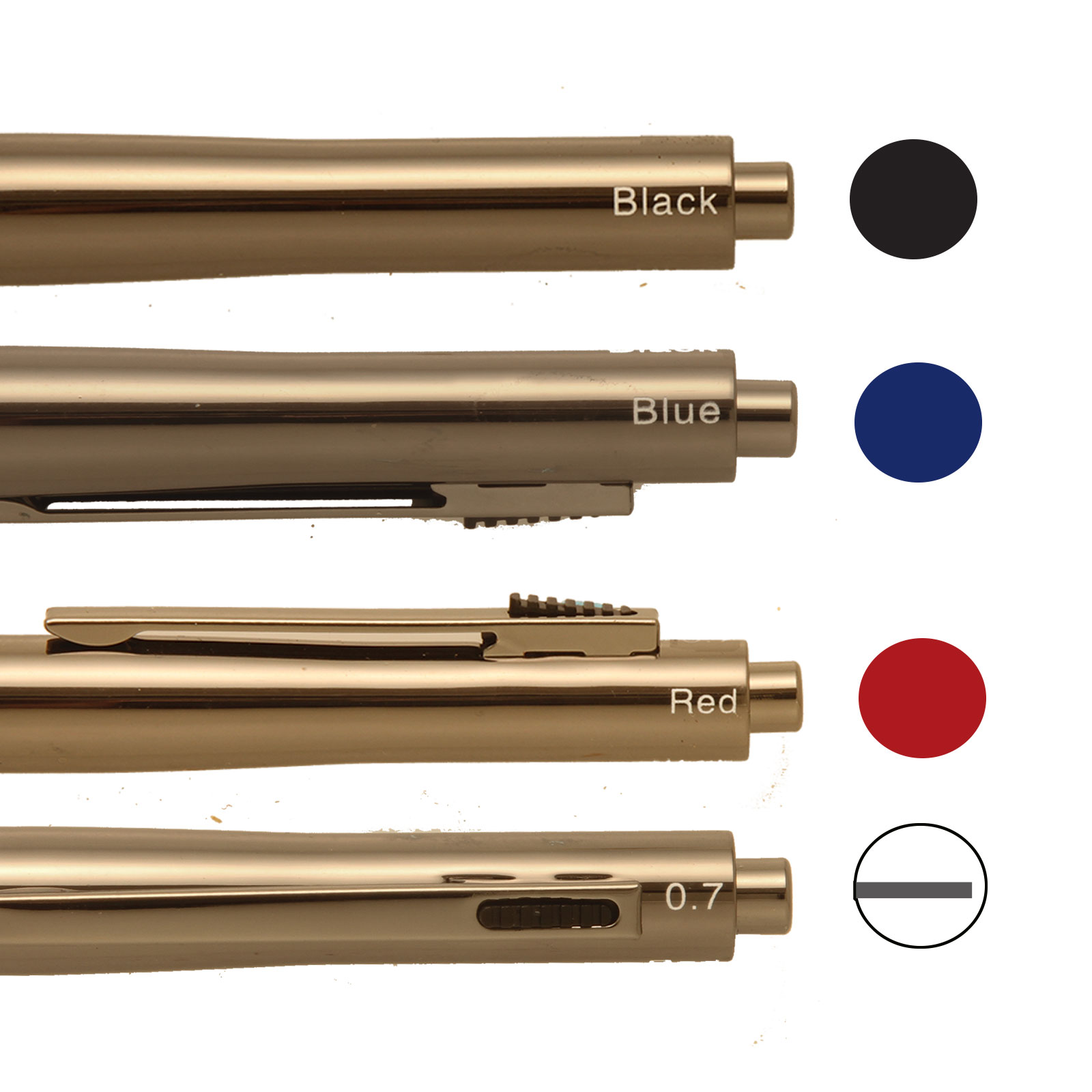 4 in 1 Multi-Function Chrome Pen Kit at Penn State Industries