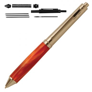 4 in 1 Multi-Function Chrome Pen Kit