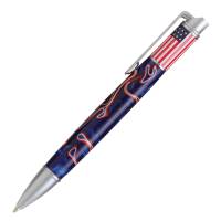 American Beauty Satin Chrome Twist Pen Kit