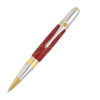 Broadwell Art Deco Gold TN and Chrome Ball Point Pen Kit