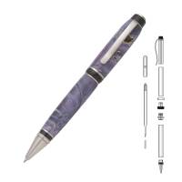 Big Ben Brushed Satin Twist Pen Kit