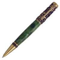 Botanical Antique Brass Twist Pen Kit