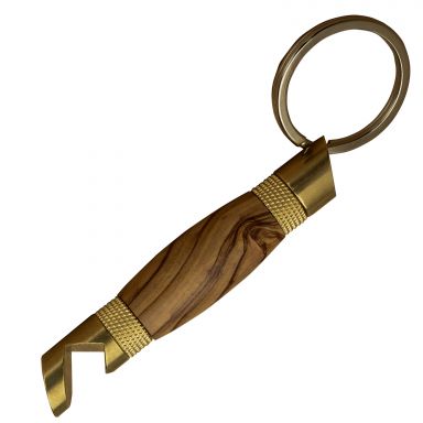 Bottle Opener Brass Keychain Kit