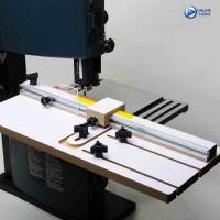 Bandsaw Sled for Sizing and Squaring Pen Blanks