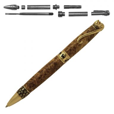 Cat Gold Twist Pen Kit