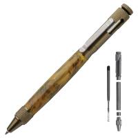 Clip Bolt Action Burnt Bronze Anodized Aluminum 6061-T6 Pen Kit