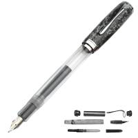 Clarion Demonstrator Chrome Fountain Pen Kit