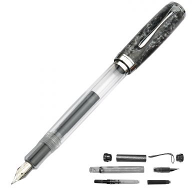 Clarion Demonstrator Chrome Fountain Pen Kit