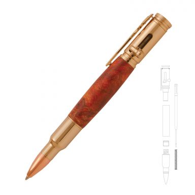 Magnum Bolt Action Gold Pen Kit