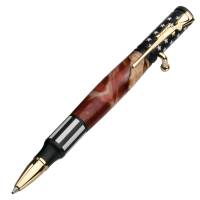 Bolt Action Ceramic Black Flag and Golden Pen Kit