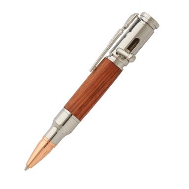 Mini 30 Caliber Bolt Action Chrome Pen Kit