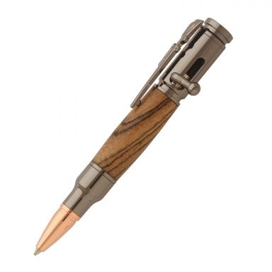 Mini 30 Caliber Bolt Action Gun Metal Pen Kit