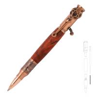 Deer Hunter Bolt Action Antique Copper Pen Kit