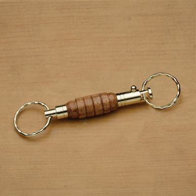 Detachable Bolt Action Style 24kt Gold Keychain Kit