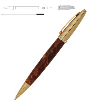 Duchess Gold Twist Pen Kit