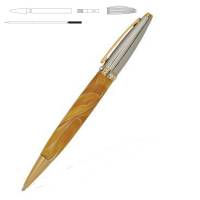 Duchess 2-Tone Chrome and Gold Twist Pen Kit