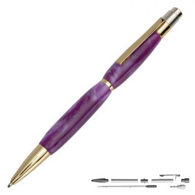 DuraClick Slim 24kt Gold EDC Pen Kit