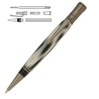 Executive Gun Metal Twist Pen Kit